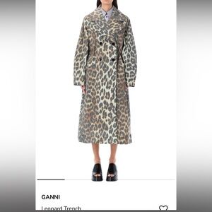ISO!!!!! GANNI Leopard Trench Coat